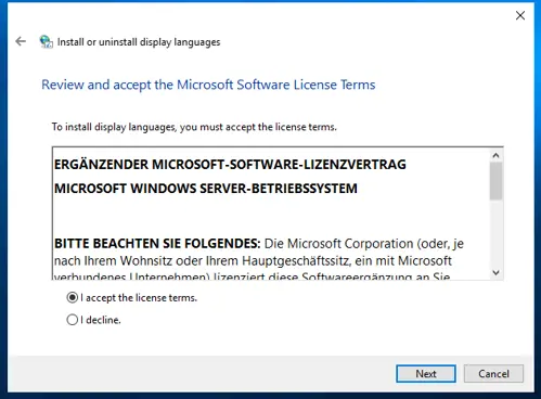 How To Install Language Pack on Windows Server 2019 · NetShop ISP