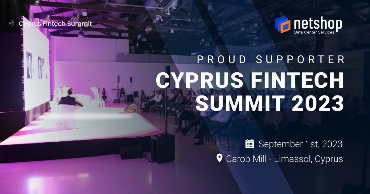 NetShop ISP Support Cyprus FinTech Summit 2023 · NetShop ISP