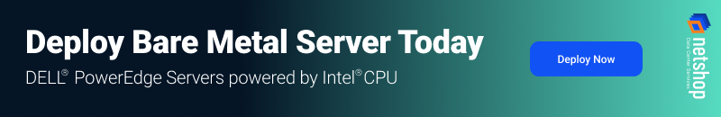 Deploy Bare-metal Server with NetShop ISP